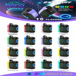 Bang Starry 25000 Puffs Disposable Vape with LED Display – High Capacity & Rechargeable