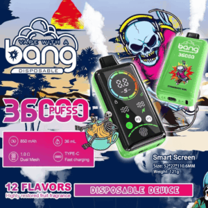 Bang 36000 Power Vape – Touchscreen, Fingerprint Lock & 36,000 Puffs
